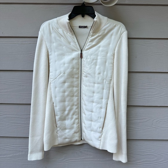 J Mclaughlin Silk Sweater Jacket - Picture 10 of 12